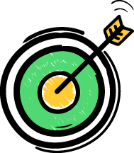 Para PMEs Flecha no alvo